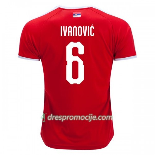 Srbija Dres Ivanovic 6 Domaći Svjetsko prvenstvo 2018 Srbija Dres Ivanovic 6 Domaći Svjetsko prvenstvo 2018
